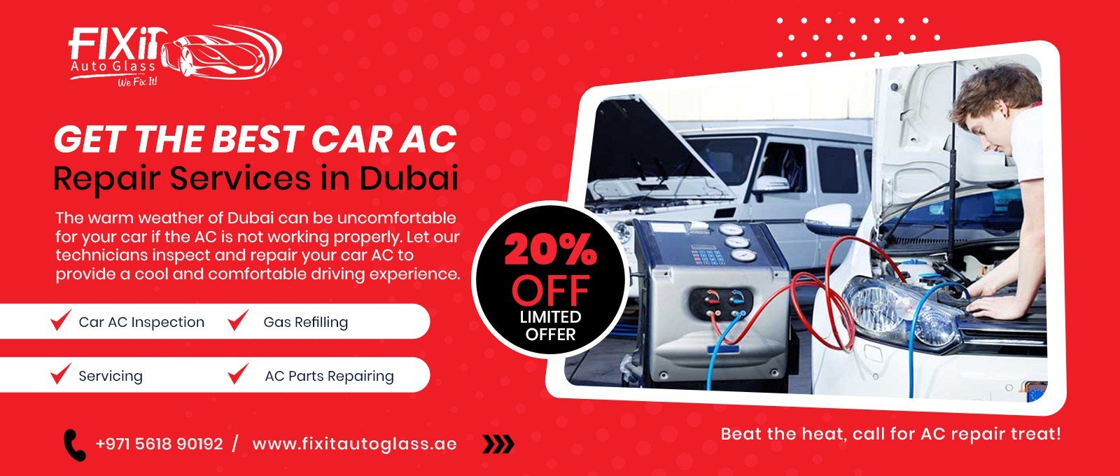 Car AC Repair & Services in Dubai Fixit Auto AC Repairing