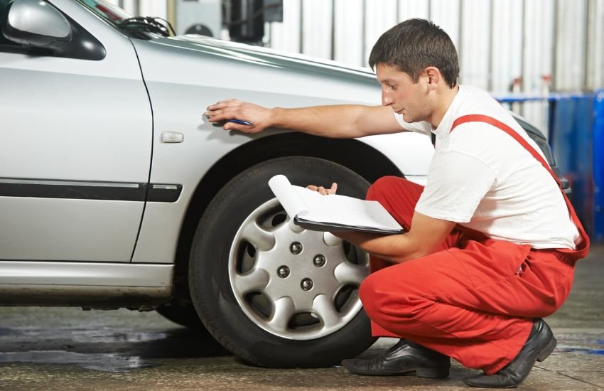 Inspect The Car's Exterior Spot Flood-Related